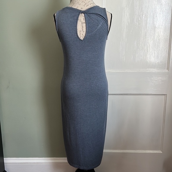 Paraphrase Blue Midi Tank Dress - Picture 6 of 9